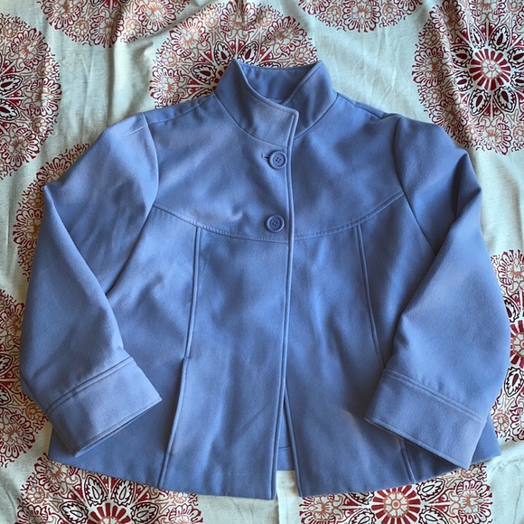 Chico’s Buttoned Coat - Picture 1 of 3